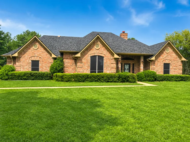 Completed roof repair, Tyler TX